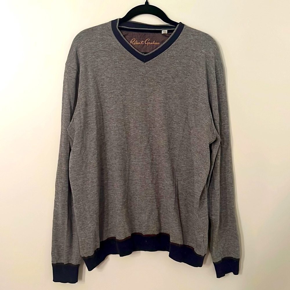Men’s Robert graham wool sweater